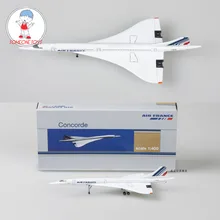 1/400 Concorde Air France Airplane Model 1976-2003 Airliner Alloy Diecast Air Plane Model Children birthday Gift Toys collection