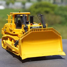 1/43 Alloy die-casting simulation car model Shantui SD90-C5 bulldozer High-end collection Children's gifts family display