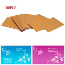 100Pcs Full-color Double-sided Printing Business Card Aluminum Alloy Blanks Card for Customer Laser Engraving DIY Gift Cards