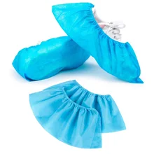 100pcs Shoe Cover Disposable Thickened Non-woven Shoes Cover Overshoes Single Use Boot Sneaker Leather Shoes Cover