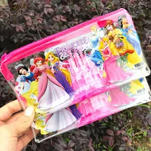 10PCS Princess Party Favor Pen Bag School Rewards Kids Happy Birthday Party Gift Girl Souvenir Cute Giveaway
