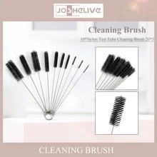 10PCS/Set Nylon Tube Brushes Cleaning Brush Set Bottle Tube Pipe Small Tube Bottle Straw Washing Cleaner Household Cleaning Tool