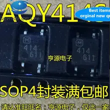 10pcs 100% orginal new  AQY414S SOP-4 AQY414 414 optocoupler IC