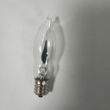 110v/220v e12 flame light bulb for home decoration