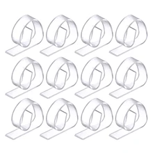 12pcs Tablecloth Clip Kitchen Portable ABS Clear Picnic Home Party Anti Slip Fixed Lightweight Universal Restaurant Holder