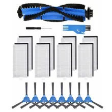 18Pcs Brushes Filters Kit Replacement Parts Accessories For Kyvol Cybovac E20 E30 E31 Eufy RoboVac 11S 30 30C Vacuum Parts