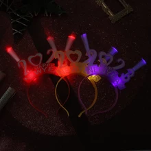 1PC 2023 Concert Party Bar Activity Props Hair Band Hair Band Light Optical Fiber Flash Headwear