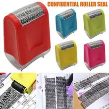 1PC Anti-counterfeiting Hidden ID Roller Identity Protection Stamp Privacy Security Garbled Confidential Self-ink Stamp Dat T4R7