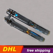 1PC Graflex Luke Vader Lightsaber New Pixel Saber With Spining Crystal Proffie 2.2 board With Pixel Blade Luke Ep4 Ep5 Ep7