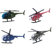1PCS Alloy airplane model Taxiing simulation helicopter toy ornaments