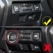 1Pc Cover Trim Interior Carbon Fiber Cover Trim For WRX STi 2014-2021 Brand New Head Light Cover Trim Durable High Quality