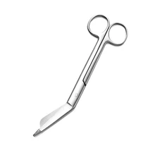 1Pc Stainless Steel Gauze Bandage Scissors Dressing Surgical Scissors Household Wholesale Gift Newest