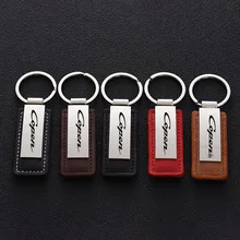 1Pcs For Daihatsu COPEN Robe COPEN XPLAY S Rode COPEN Cero COPEN GR*2 SPORT Carbon Fiber Metal Leather Keychain Car Accessories