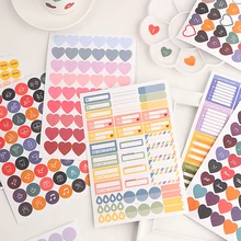 1Pcs Weekly To Do Planner Stickers for Diary Journal Accessories Stickers DIY Scrapbooking Stickers for Notebooks Stationery