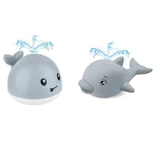 1Set Bite-free Toy Cartoon Whale/Dolphin Model Toy Swimming Pool Toy for Babies DropShipping