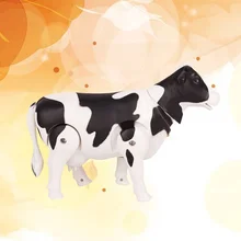 1pcs Electric Cow Realistic Simulation Funny Cow Figure for Kids Toddlers Children