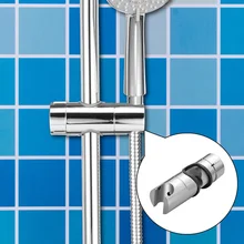 1pcs Showerhead Holder Adjustable Shower Rail Slider Bathroom Shower Head Lift Rod Bracket Punch-Free Fixing Frame