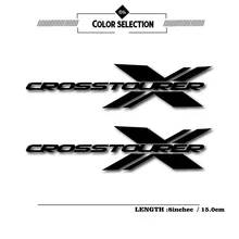 2 X new motorcycle bicycle fuel tank sticker body sticker helmet LOGO applique for Honda crosstourer x 1200 HONDA CROSSTOURER