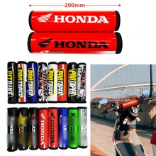200mm 7/8" Handlebar Crossbar Bar Pad Round Bar Handlebars Pads Dirt Pit Bike Motocross Motorcycle ATV Quad Chest Protector 25cm