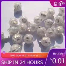 2021 Easter LED Balloon Glowing Balloons Luminous Balloons For Modeling Small Wedding Decoration Colorful Lights Flashing 50Pcs