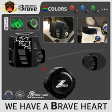2022 For KAWASAKI Z900 2017 2018 2019 2020 2021 Motorcycle Rear Fluid Reservoir Guard Oil Cover Protector Cup Z 900 Z-900 Black