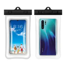 2022 High Quality Cell Phone Waterproof Bag with Lanyard Underwater Transparent Dry Bag Swimming Sports Supplies