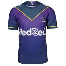 2022 MELBOURNE STORM HOME JERSEY 2022/2023 Melbourne Storm Home/Away Rugby Jersey TRAINING JERSEY SHORTS size S--5XL