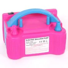 2022 New 1PC EU Plug /US Plug High Voltage Double Hole Air Compressor Electric Balloon Inflator Pump Air Blower Balloon Pump