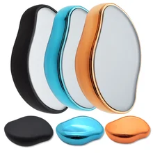 2022 New Mango-shaped Physical Hair Removal Foot Sharpener Glass Hair Removal Tool Quick Dead Skin Calluses Mild Foot Care Tool