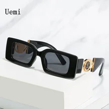 2022 New Retro Square Sunglasses For Women Men Flower Decoration Fashion Ladies Sun Glasses Ins Hot Shading Eyewear UV400