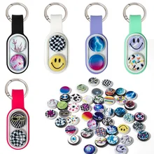 2023 New PopPuck Trick Unlocked Fidget Decompression Toy Hand Spinner Series Magnet Silicone Fingertip Toy For Christmas Gift