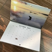 2023 Simplicity Style Calendar Creative Planner Decoration Desk Calendar School Office Supplies Dog Poop Calendar Funny Calendar