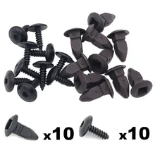20PC Wheel Arch Lining Splashguard Screws & Grommet Set For Golf Passat Brand New And High Quality Screw Washer