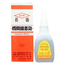 20g Changchun Ca-260 Instant Adhesive Transparent Strong Adhesion Quick Drying Liquid Welding Flux Part Acrylic Metal Glue
