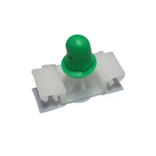 20pcs Car Exterior Door Fender Moulding Clip Nylon Retainer With Rubber Boot Auto Fastener Clip For BMW E36 M3