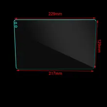 229*129*217mm 9inch Tempered Glass for TEYES CC2L CC2 Plus Car GPS Navigation Tempered Glass Protective Film
