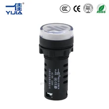 22mm mounting hole ground position indicator round lights signal lamp red green double color AD16-22W/N 12V 24V 110V 220V