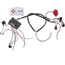 24V DIY Modified Wires and Switch Kit with 2.4G Bluetooth Remote Control for Children Electric Ride On Car Accessories