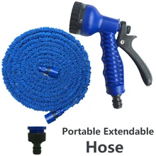 25-150FT Magic Adjustable Water Gun Foam High Pressure Cars Garden Washing Hose Sprayer Garden Hose Pipe Expandable Water Hose