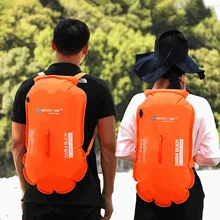 28L35L Swim Buoy Waterproof Dry Bag Swim Safety Float Rafting Dry Bag Iatable Float Bag Lifesaving Buoy Swimming for Water