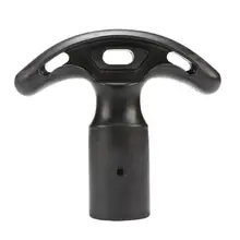 28mm T-shaped Paddle Handle Simple Installation Lightweight Practical Reliable Boat Paddle Grip Canoe Paddle Handle