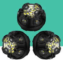 2PCS/3PCS Car V16 Beacon Emergency SOS Light LED Roadside Safety Flashing Lamp Warning Lantern With Magnetic Base and Hook Kit