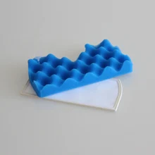 2PCS Cotton Filter Dust Filters For Samsung Cup DJ97-01040C VCA -VM 45P VM 45P SC43 SC44 SC45 Series Vacuum Parts Accessories