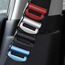 2PCS Universal Car Seat Belts Clips Safety Adjustable Auto Stopper Buckle Plastic Clip 4 Colors Interior Accessories Car Safety