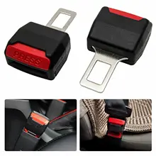 2Pcs Car Seat Belt Clip Extension Plug Car Safety Seat Lock Buckle Seat Belt Clip Extender Accessories