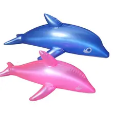2Pcs Hot Kid's Gift Beach Decor Birthday Party Fish Children Toy Inflatable Dolphin Swimming Pool