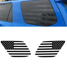 2Pcs/set Precut American Flag High Grade Vinyl Material Stickers Rear Decals For Toyota 4RUNNER For All Cars