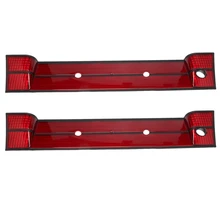 2X Car Rear License Plate Panel Bracket Frame Rear Number Frame For-BMW 5 SERIES E34 M5 525I