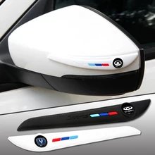 2pcs Car Rearview Mirror Bumper Protection Sticker for Acura TLX MDX RDX CDX ZDX RLXTSX TL Vigor Integra RSX TLX-L Accessories