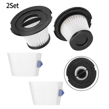 2pcs Filter For Greenote GSC50 Cordless Robotic Vacuum Cleaner Hepa Filter Part Sweeper Accessories Filter Element